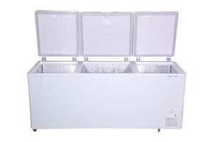 Voltas 600TD CF Metal Top Plastic Top Door Chest Freezer, 600 Liters, White - RAJA DIGITAL PLANET