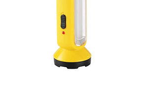 Pigeon Radiance LED Torch with Emergency Light (Yellow), Plastic, Pack of 1