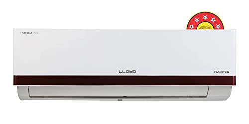 Lloyd 1.5 Ton 5 Star Split Inverter AC - White (GLS18I5FWCBP, Copper Condenser)
