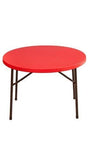 Supreme Disc Blow Moulded Coffee Table (Coke Red) - RAJA DIGITAL PLANET