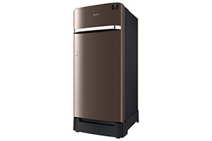 Samsung 198 L 3 Star Direct-Cool Single Door Refrigerator (RR21T2H2YDX/HL, Luxe Brown) - RAJA DIGITAL PLANET