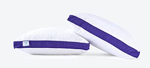 Sleepwell Ploy Fibre Senses Pillow (White, 68 X 43 X 10 Cm)