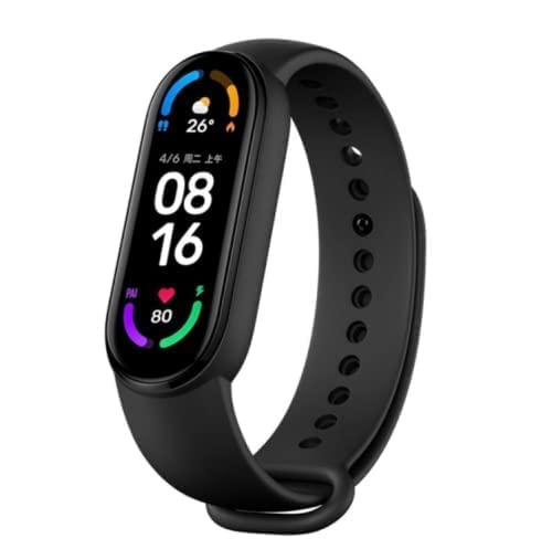 SONATA GOLD Smart Band Wireless Sweatproof Fitness Band S6 | Activity Tracker| Blood Pressure| Heart Rate Sensor | Step Tracking All Android Device & iOS Device (S6-9)