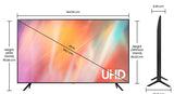 Samsung 163 cm (65 inches) 4K Ultra HD Smart LED TV UA65AU7700KLXL (Titan Gray) (2021 Model) - RAJA DIGITAL PLANET