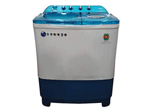 Lloyd 8 kg Semi-Automatic Top Loading Washing Machine (LWMS80BDB-Blue, Blue) - RAJA DIGITAL PLANET