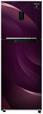 Samsung 314 L 2 Star Inverter Frost-Free Double Door Refrigerator (RT34T46324R/HL, Rythmic Twirl Red, Convertible) - RAJA DIGITAL PLANET