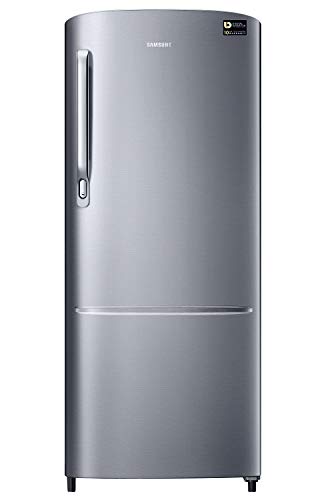 Samsung 230 L 3 Star Inverter Direct Cool Single Door Refrigerator (RR24A272YS8/NL, Elegant Inox), Silver