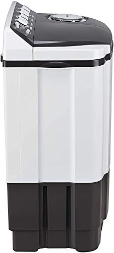 LG 7 Kg 4 Star Semi-Automatic Top Loading Washing Machine (7020NGAY, Dark Gray, Collar scrubber) - RAJA DIGITAL PLANET