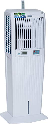 Symphony Storm 100i Desert Tower Air Cooler 100-litres with Remote, LCD Control Panel, 3-Side Honeycomb Pads, Multistage Air Purification & Low Power Consumption (White) - RAJA DIGITAL PLANET