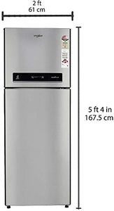 Whirlpool 340 L 3 Star Frost Free Double Door Refrigerator(IF 355 ELT ALPHA STEEL(3S), Alpha Steel) - RAJA DIGITAL PLANET