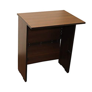 Spacecrafts Engineered Wood Office Desk; Study Desk ; Folding Desk (Wenge finish,Wenge) - RAJA DIGITAL PLANET