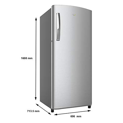 Whirlpool 280 L 3 Star Direct-Cool Single Door Refrigerator (305 IMPRO PLUS PRM 3S ALPHA STEEL, Alpha Steel) 71930 - RAJA DIGITAL PLANET