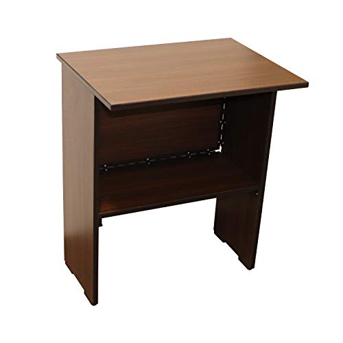 Spacecrafts Engineered Wood Office Desk; Study Desk ; Folding Desk (Wenge finish,Wenge) - RAJA DIGITAL PLANET