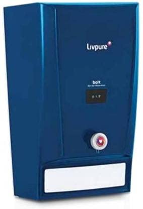 LIVPURE BOLT RO+UV+MINERALISER 7 L RO + UV Water Purifier (Blue) - RAJA DIGITAL PLANET