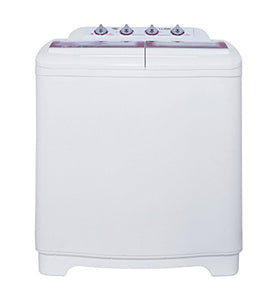 Lloyd 7.5 kg Semi-Automatic Top Loading Washing Machine (LWMS75, Pink and White)