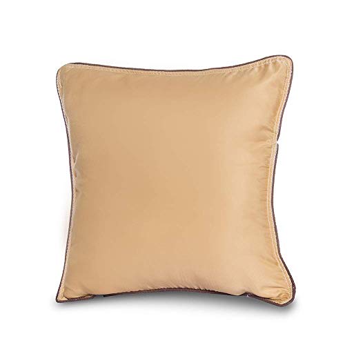 Wakefit Cushions, Hollow Fiber Cushions for Sofa 16 inch x 16 inch, Sofa Pillow Set of 5 ( Color - Beige )