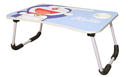 Smart Multi-Purpose Cartoon Print Laptop Table with Dock Stand/Study Table/Bed Table/Kid'sFoldable and Portable Table - RAJA DIGITAL PLANET