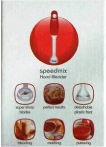 Maharaja Whiteline MaharajaWhiteline Speedmix HB-118 Hand Blender (Red, White) 130 W Hand Blender (Red, White) - RAJA DIGITAL PLANET