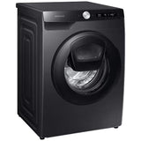 Samsung 8.0 Kg Fully-Automatic Front Loading Washing Machine (WW80T554DAB/TL,Black Caviar)