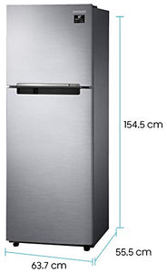 Samsung 253 L 1 Star Inverter Frost-Free Double Door Refrigerator (RT28A3022GS, Elegant Inox(Light Doi Metal) 2021 - RAJA DIGITAL PLANET