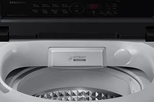 Samsung 8 Kg Inverter 5 Star Fully-Automatic Top Load Ecobubble Washing Machine (WA80BG4441BGTL, Bubble Storm Technology, Light Gray)