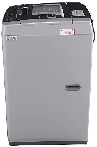 LG 6.5 kg Inverter Fully-Automatic Top Loading Washing Machine (-T7569NDDLH.ASFPEIL , Middle Free Silver) - RAJA DIGITAL PLANET