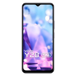 vivo Y28 5G (Crystal Purple, 4GB RAM, 128GB Storage) with No Cost EMI/Additional Exchange Offers