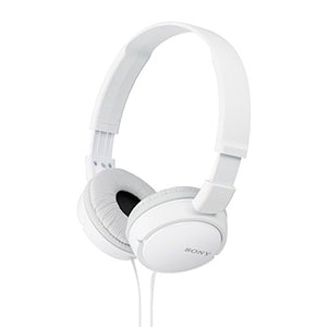 Sony MDR-ZX110 On-Ear Stereo Headphones (White) - RAJA DIGITAL PLANET