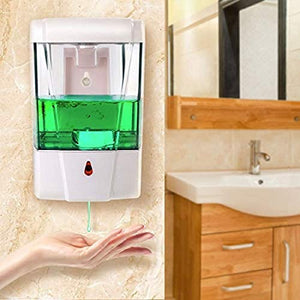 RFV1(tm) Sensor Soap Dispenser PVC Hand Free Wall Mounted Automatic Liquid Sanitizer Soap Dispenser Touchless Hands-Free. - RAJA DIGITAL PLANET