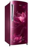 Samsung 192 L 2 Star Direct Cool Single Door Refrigerator (RR20A171BR8/HL, SAFFRON RED)