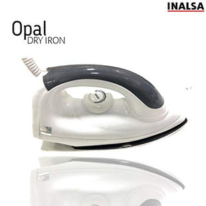 Inalsa Opal 1000 W Dry Iron White/Grey - RAJA DIGITAL PLANET