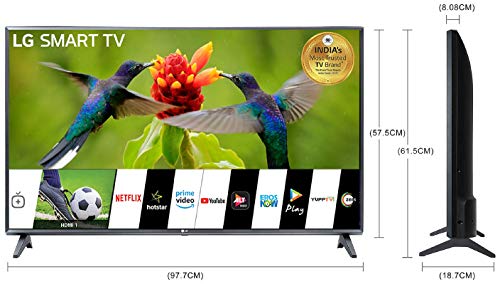 LG 108 cm (43 Inches) Full HD Smart LED TV 43LM5600PTC (Dark Iron Gray) (2020 Model) - RAJA DIGITAL PLANET