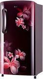 LG 215 L 3 Star Direct-Cool Single Door Refrigerator (GL-B221ASPD, Scarlet Plumeria, Moist 'N' Fresh) - RAJA DIGITAL PLANET