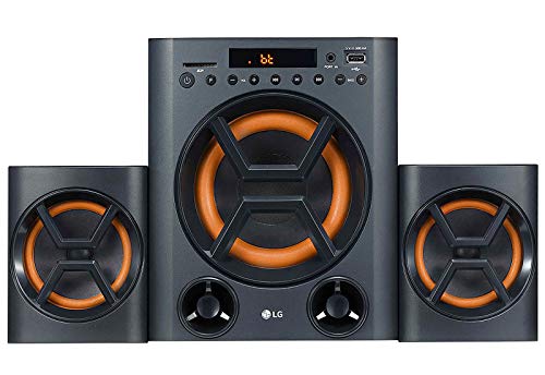 LG LK72BE Powerful Sound 40W, 2.1 Ch with Deep Bass, Bluetooth, Portable in, Optical, USB, SD Card and FM Radio (Black) - RAJA DIGITAL PLANET