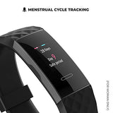 Noise ColorFit 2-Smart Fitness Band with Coloured Display, Activity Tracker Steps Counter, Heart Rate Sensor, Calories Burnt Count, Menstrual Cycle Tracking for Women (Midnight Black) - RAJA DIGITAL PLANET
