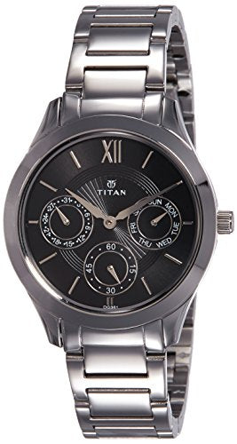 Titan Analog Black Dial Women's Watch-2570SM02 - RAJA DIGITAL PLANET
