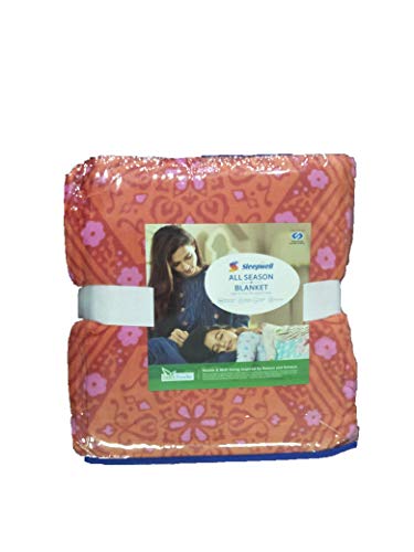 Buy Sleepwell Blanket All Season Super Soft Double Bed Size Online at Low Prices in India - RAJA DIGITAL PLANET