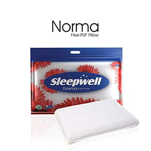 Sleepwell Norma Pillow (White, ) - RAJA DIGITAL PLANET