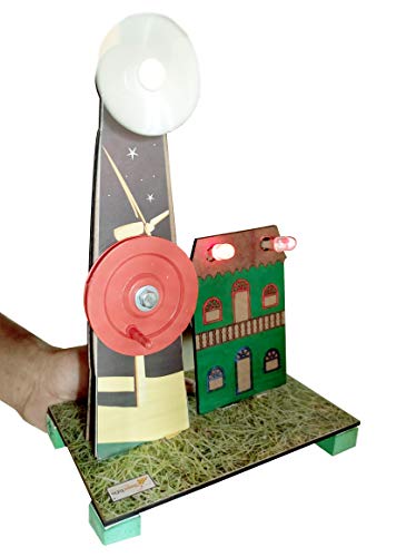 StepsToDo Wind Turbine Science Kit. Windmill Making Kit for Students. Electricity from Flowing Air - RAJA DIGITAL PLANET