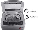 LG 6.5 kg Inverter Fully-Automatic Top Loading Washing Machine (-T7569NDDLH.ASFPEIL , Middle Free Silver) - RAJA DIGITAL PLANET