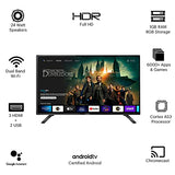 Westinghouse 80 cm (32 inches) HD Ready Smart Certified Android LED TV WH32SP12 (Black)