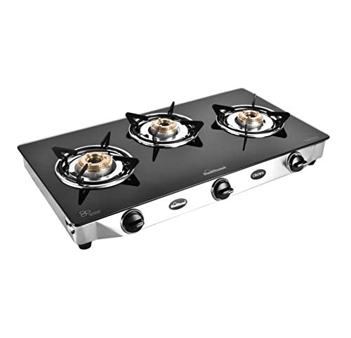 Sunflame gas stove 3 burner outlet stainless steel price