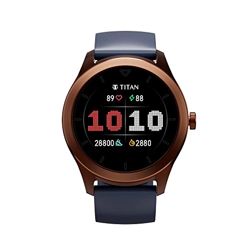 Titan Smart Smartwatch with Alexa Built-in, Aluminum body with 1.32