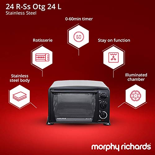 Morphy Richards 18 RSS 18-Litre Stainless Steel Oven Toaster Grill - RAJA DIGITAL PLANET