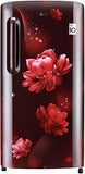 LG 215L 5 Star Inverter Direct-Cool Single Door Refrigerator (GL-B221ASCZ, Scarlet Charm, Fastest Ice Making) - RAJA DIGITAL PLANET