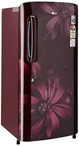 LG 215 L 3 Star (2019) Direct Cool Single Door Refrigerator(GL-B221ASAW.DSAZEBN, Scarlet Aster, Inverter Compressor) - RAJA DIGITAL PLANET