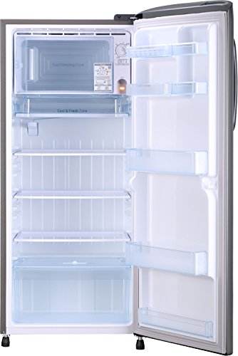 LG 235 L 4 Star Direct Cool Single Door Refrigerator(GL-B241APZX.DPZZEBN, Shiny Steel, Inverter Compressor) - RAJA DIGITAL PLANET