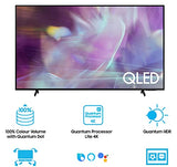 Samsung 138 cm (55 inches) 4K Ultra HD Smart QLED TV QA55Q60AAKLXL (Black)
