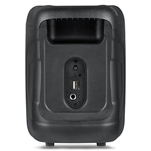 Zoook Music Blaster Bluetooth Party Speaker 14 watts Karaoke/USB/TF/AUX/Mic Input/RGB Lights/Bluetooth 5.0/Top Control Panel - (Black) - RAJA DIGITAL PLANET