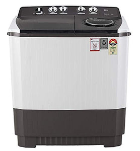 LG 10 kg 5 Star Semi-Automatic Top Loading Washing Machine (1045SGAZ, Grey) - RAJA DIGITAL PLANET